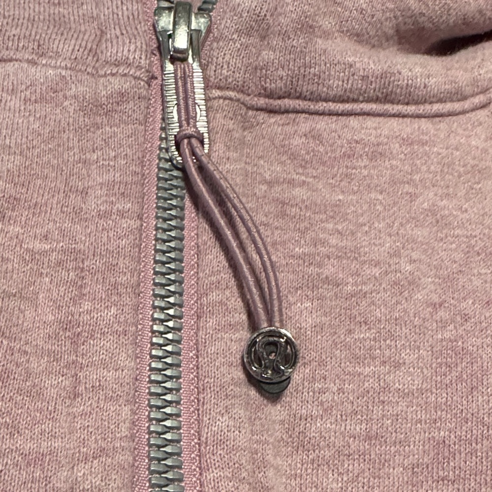 Lululemon Women's Mauve Hoodie Sweatshirt size M/L - Picture 4 of 5